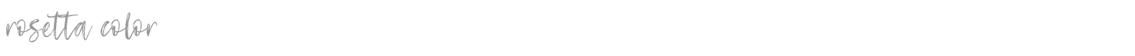 Rosetta font preview